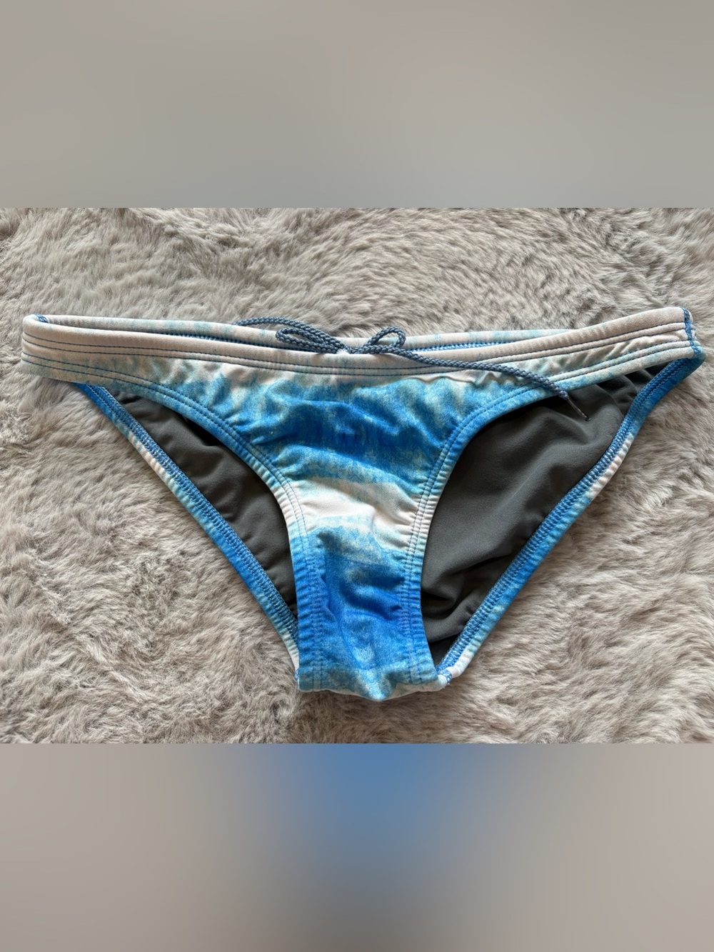 Jolyn Bali Blue Tie-Dye Bikini Bottoms